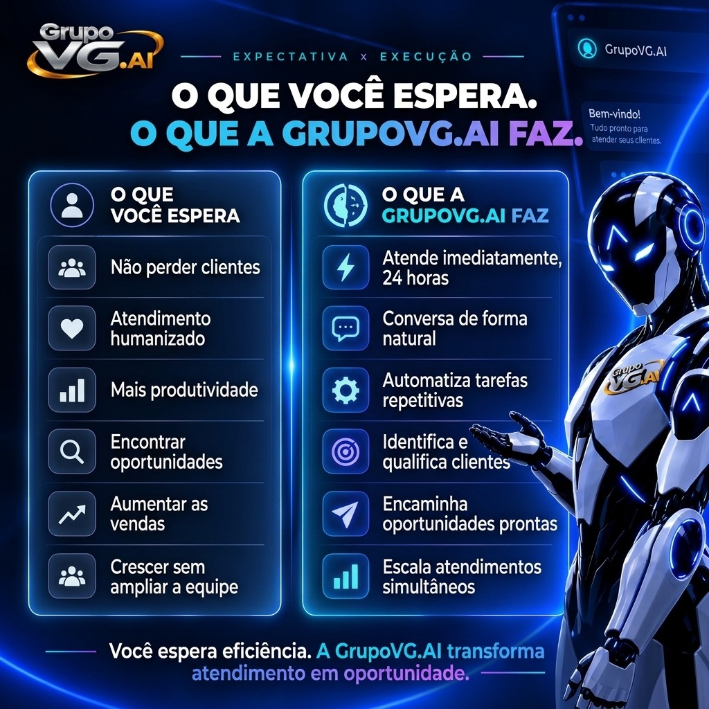 Agente GrupoVG-AI no WhatsApp